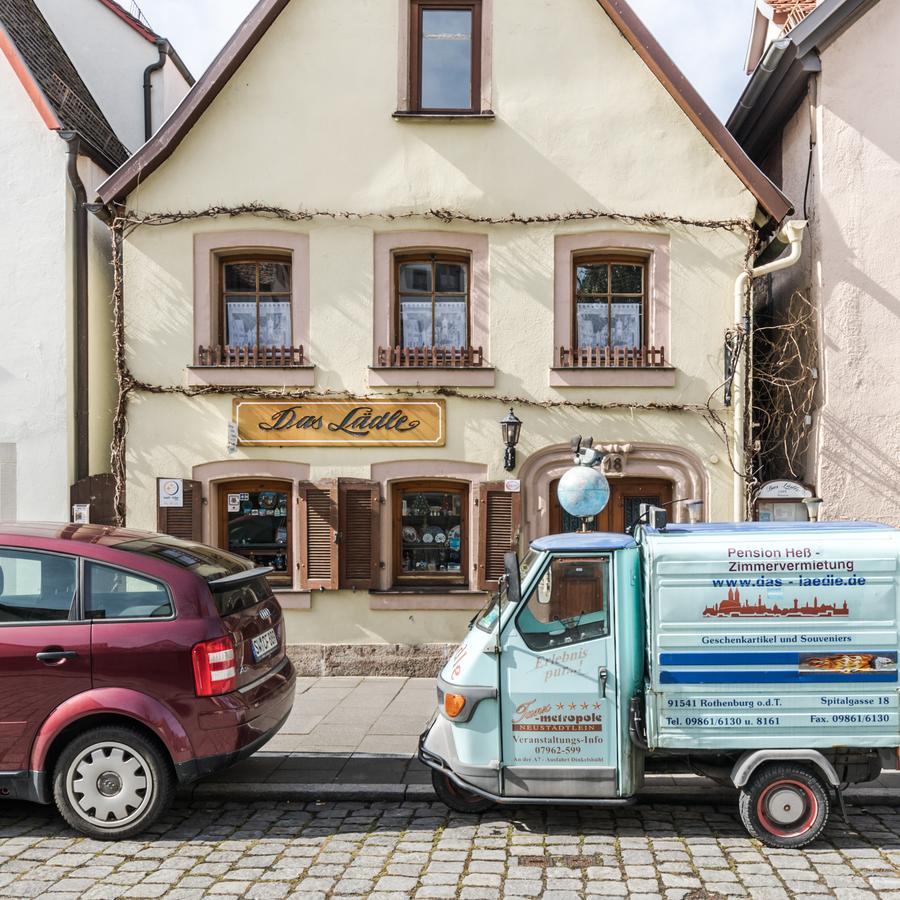 Pension „Das Laedle“ Rothenburg ob der Tauber Bagian luar foto